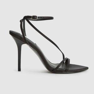 Reiss Adela black heels
